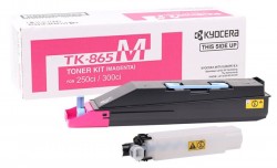 Kyocera - Kyocera Mita TK-865 Orjinal Kırmızı Toner