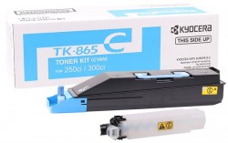 Kyocera - Kyocera Mita TK-865 Orjinal Mavi Toner