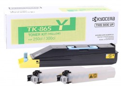 Kyocera - Kyocera Mita TK-865 Orjinal Sarı Toner