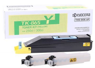 Kyocera Mita TK-865 Orjinal Sarı Toner