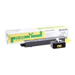 Kyocera - Kyocera Mita TK-895Y Orjinal Sarı Toner