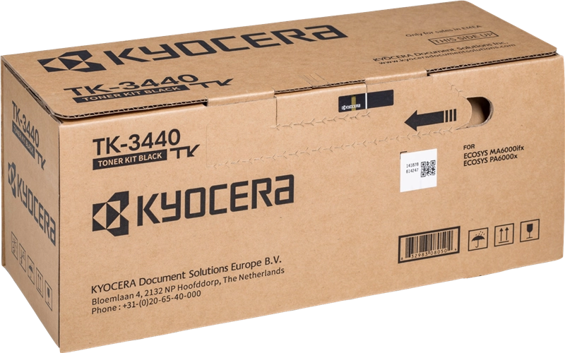 Kyocera - Kyocera TK-3440 Siyah Orjinal Toner (PA6000X/MA6000ifx)
