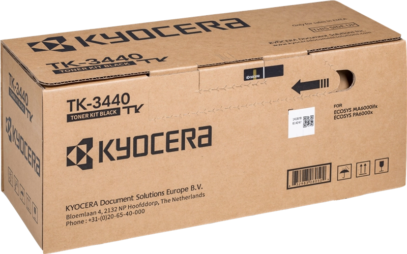 Kyocera TK-3440 Siyah Orjinal Toner (PA6000X/MA6000ifx) - Kyocera
