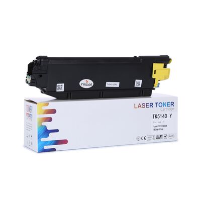 Kyocera TK-5140 Yüksek Kapasite Sarı Muadil Toner