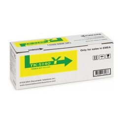 Kyocera TK-5140Y Sarı Orjinal Toner - (P6130CDN) - Kyocera