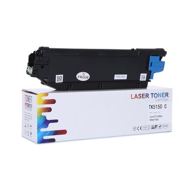 Kyocera TK-5150 Mavi Muadil Toner 1T02NSCNL0 - 2