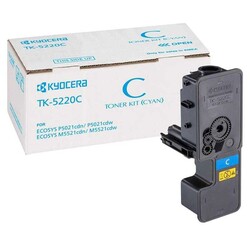 Kyocera TK-5220C Mavi Orijinal Toner - Kyocera