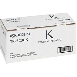 Kyocera - Kyocera TK-5230K Siyah Orjinal Toner , (P5021CDN)