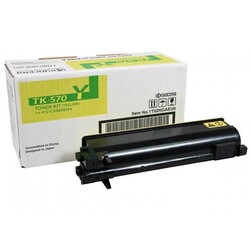 Kyocera - Kyocera TK-570Y Sarı Orijinal Toner