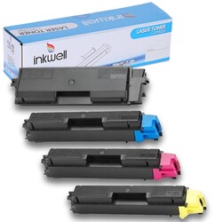 Kyocera - KYOCERA TK-590 Muadil Toner Seti Tüm Renkler