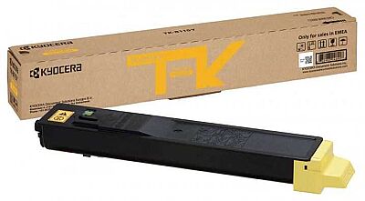 Kyocera TK-8110Y Sarı Orijinal Toner - 1
