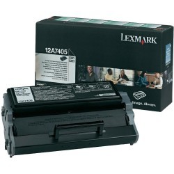 LEXMARK E321, E323 (12A7405) ORJİNAL SİYAH TONER YÜK. KAP. - Lexmark
