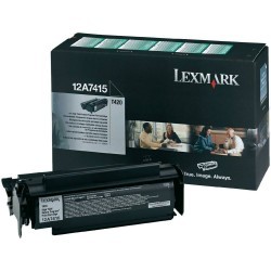 Lexmark - LEXMARK T420 (12A7415) ORJİNAL SİYAH TONER YÜK. KAP.