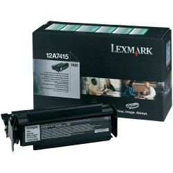 LEXMARK T420 (12A7415) ORJİNAL SİYAH TONER YÜK. KAP.