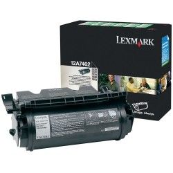 LEXMARK T630 (12A7462) ORJİNAL SİYAH TONER YÜK. KAP.