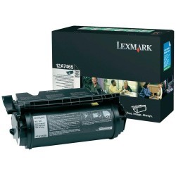 Lexmark - LEXMARK T632-T634 (12A7465) ORJİNAL SİYAH TONER