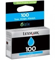 Lexmark - Lexmark 14N0900 Mavi Mürekkep Kartuş (100)
