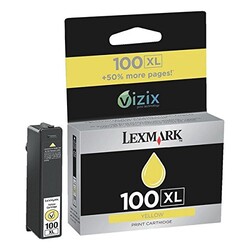 Lexmark 14N1071 Sarı Mürekkep Kartuş YK (100XL) - Lexmark