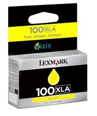 Lexmark - Lexmark 14N1095 Sarı Mürekkep Kartuş (100XLA)