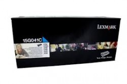 Lexmark - LEXMARK C752-C760-X752e (15G041C) ORJİNAL MAVİ TONER