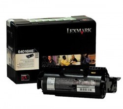 Lexmark - LEXMARK T640-T642-T644 (64016HE) ORJİNAL SİYAH TONER YÜK. KAP.