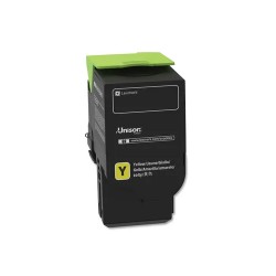 Lexmark 78C1XY0 Sarı Yüksek Kapasite Muadil Toner - Lexmark