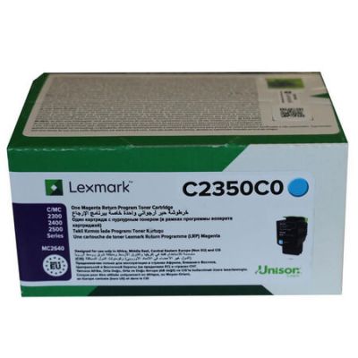 Lexmark C2425 Mavi Orjinal Toner C2350C0 - 1