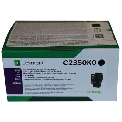 Lexmark C2425 Siyah Orjinal Toner C2350K0
