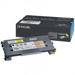 LEXMARK C500 (C500H2YG) ORJİNAL SARI TONER 3000 SAYFA