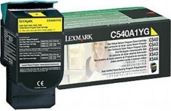 Lexmark - LEXMARK C540-C543 (C540A1YG) ORJİNAL SARI TONER