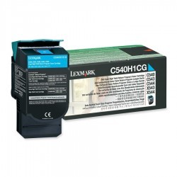 Lexmark - LEXMARK C540-C544-X544-X546 (C540H1CG) ORJİNAL MAVİ YÜKSEK KAPASİTELİ TONER