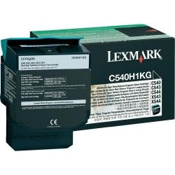LEXMARK C540-C544-X544-X546 (C540H1KG) ORJİNAL SİYAH YÜKSEK KAPASİTELİ TONER - 1