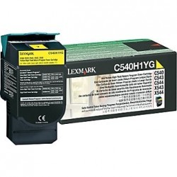 Lexmark - LEXMARK C540-C544-X544-X546 (C540H1YG) ORJİNAL SARI YÜKSEK KAPASİTELİ TONER