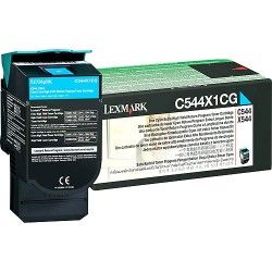 LEXMARK C544 (C544X1CG) ORJİNAL MAVİ YÜKSEK KAPASİTELİ TONER