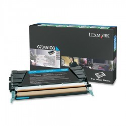LEXMARK C734-X734-C736-X736-X738 (C734A1CG) ORJİNAL MAVİ TONER - Lexmark