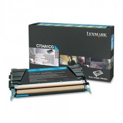 LEXMARK C734-X734-C736-X736-X738 (C734A1CG) ORJİNAL MAVİ TONER - 1