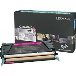 Lexmark - LEXMARK C734-X734-C736-X736-X738 (C734A1MG) ORJİNAL KIRMIZI TONER