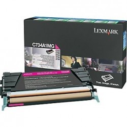 LEXMARK C734-X734-C736-X736-X738 (C734A1MG) ORJİNAL KIRMIZI TONER - Lexmark