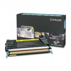 Lexmark - LEXMARK C734-X734-C736-X736-X738 (C734A1YG) ORJİNAL SARI TONER