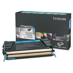 Lexmark - LEXMARK C748 (C748H1CG) ORJINAL MAVİ TONER YÜK. KAP.