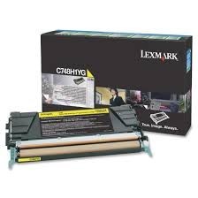 LEXMARK C748 (C748H1YG) ORJINAL SARI TONER YÜK. KAP. - Lexmark