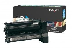 LEXMARK C770-C772 (C7700CH) ORJINAL MAVİ TONER YÜK. KAP.