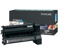 Lexmark - LEXMARK C772-X772 (C7720CX) ORJINAL MAVİ TONER