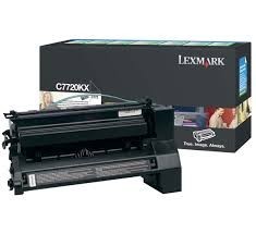 Lexmark - LEXMARK C772-X772 (C7720KX) ORJINAL SİYAH TONER