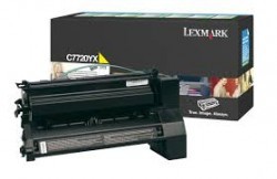 Lexmark - LEXMARK C772-X772 (C7720YX) ORJINAL SARI TONER