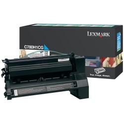 Lexmark - LEXMARK C780-C782 (C780H1CG) ORJINAL MAVİ TONER