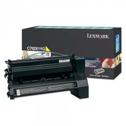 LEXMARK C782 (C782X1YG) ORJİNAL EKSTRA YÜK. KAP. SARI TONER - Lexmark