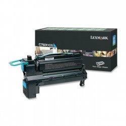 Lexmark - LEXMARK C792 (C792X1CG) ORJİNAL EKSTRA YÜK. KAP. MAVİ TONER