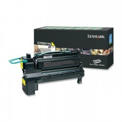 Lexmark - LEXMARK C792 (C792X1YG) ORJİNAL EKSTRA YÜK. KAP. SARI TONER