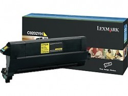 Lexmark - LEXMARK C920 (C9202YH) ORJİNAL SARI TONER